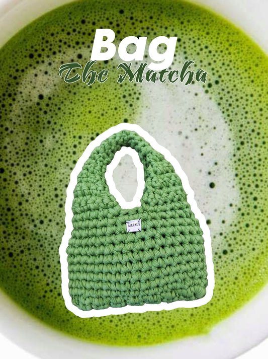 The Matcha Bag - Sac à main vert tendance